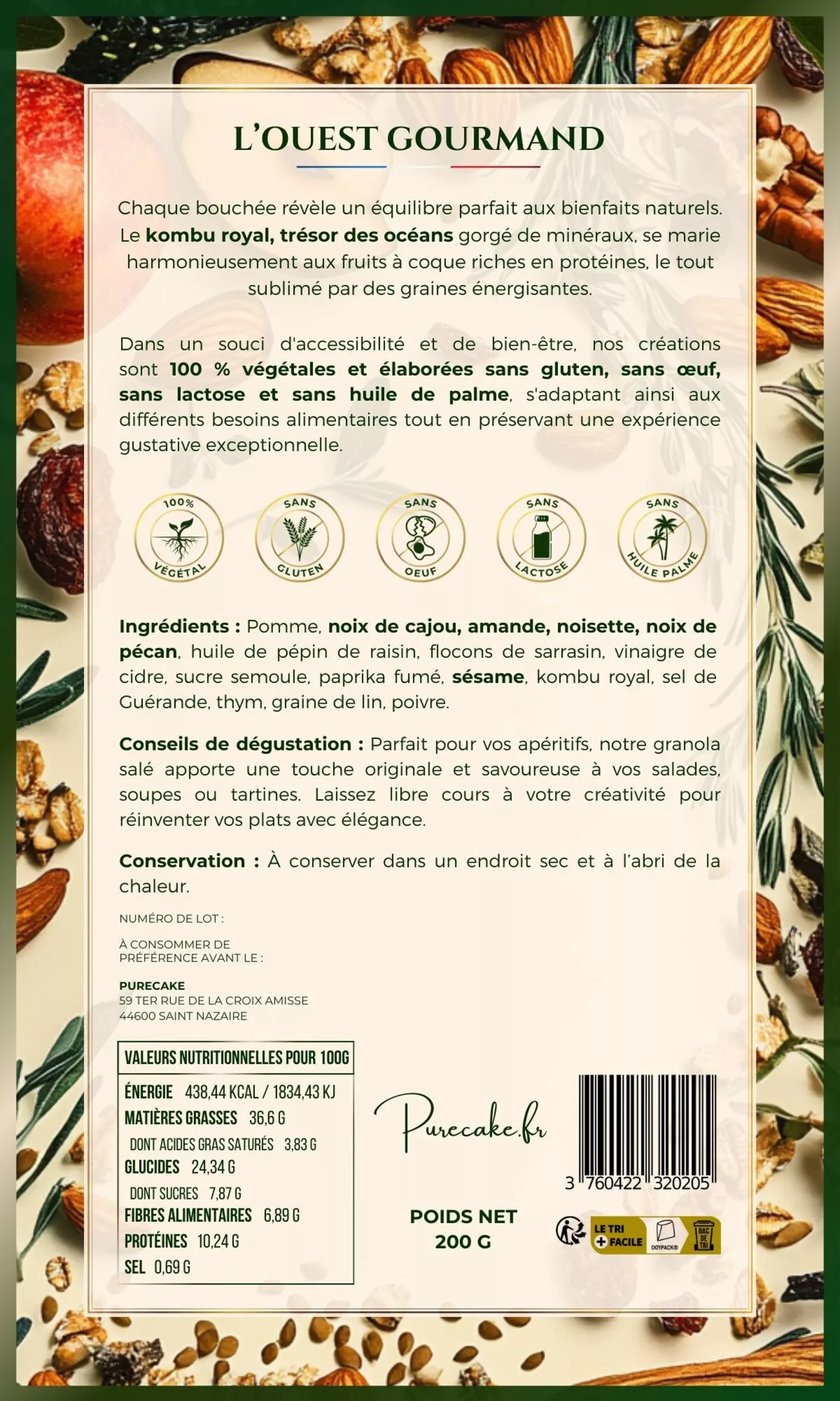 apéritif de l'ouest 200g apéritif de l'ouest 200g