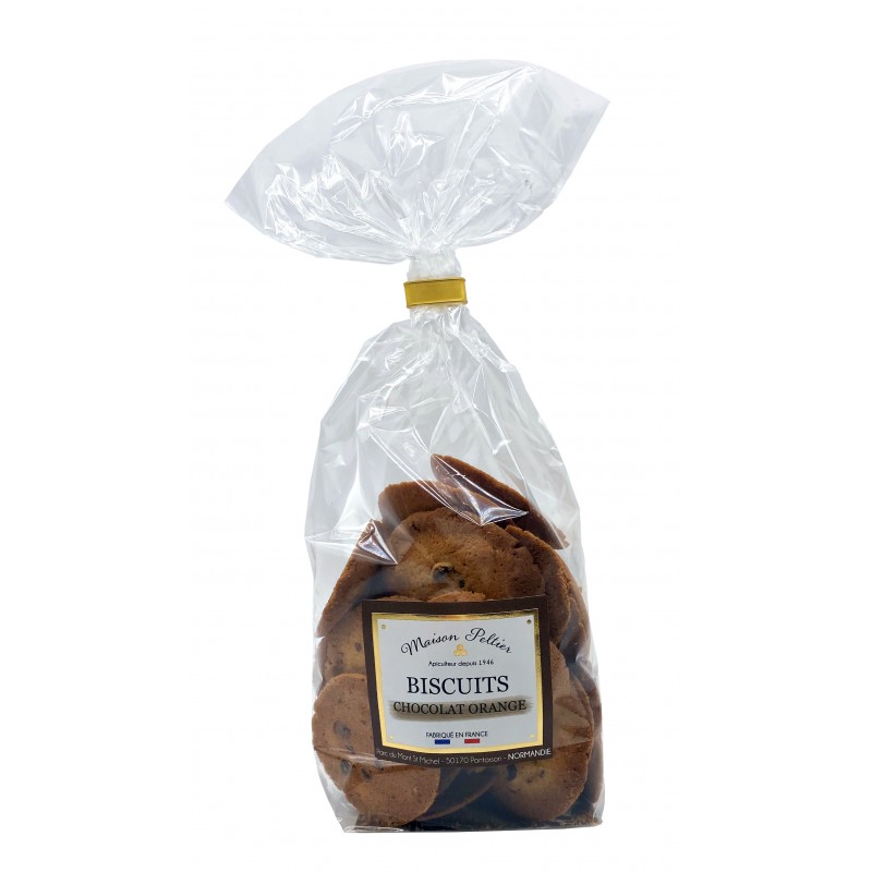 biscuits chocolat orange 200g