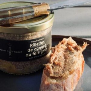 rillettes de canard au foie de canard (30% de foie gras) sans gluten 90g