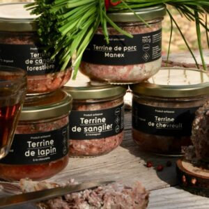 terrine de lapin à la ciboulette sans gluten 100g