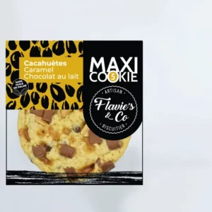 cookie cacahuète – caramel – chocolat au lait 75g