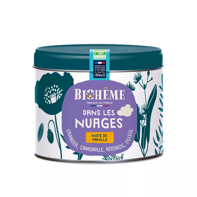 infusion dans les nuages vrac boîte bio 50gr