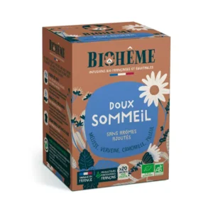 infusion doux sommeil 20 infusettes