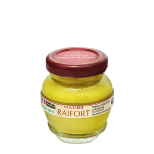 moutarde au raifort graines françaises sans additifs 200g