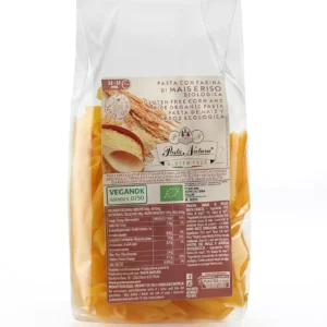penne de maïs et de riz biologique, sans gluten et végétalien 250g