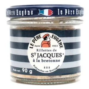 rillettes de noix de st jacques* à la bretonne 90g