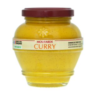 moutarde au curry graines françaises sans additifs 200g