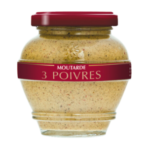 moutarde aux 3 poivres 200g