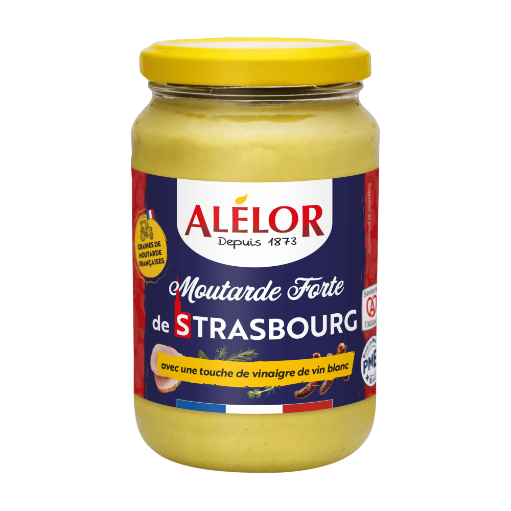moutarde forte de strasbourg 350g